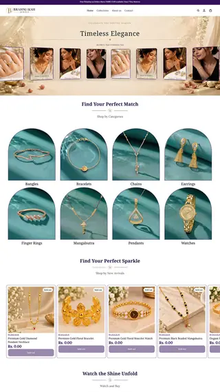 Bramhaksh — website design